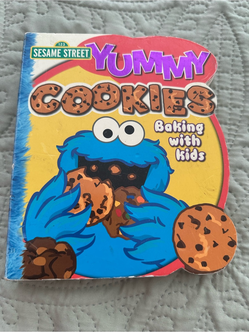 Sesame Street Yummy Cookies Kids Baking Board Book